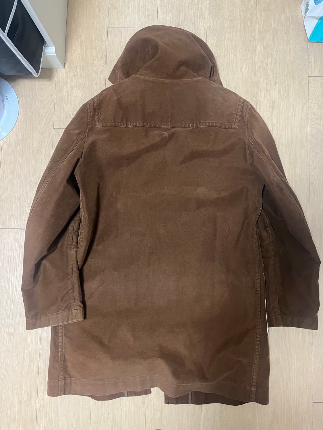 [M]준야와타나베 더플코트 브라운 상품이미지2