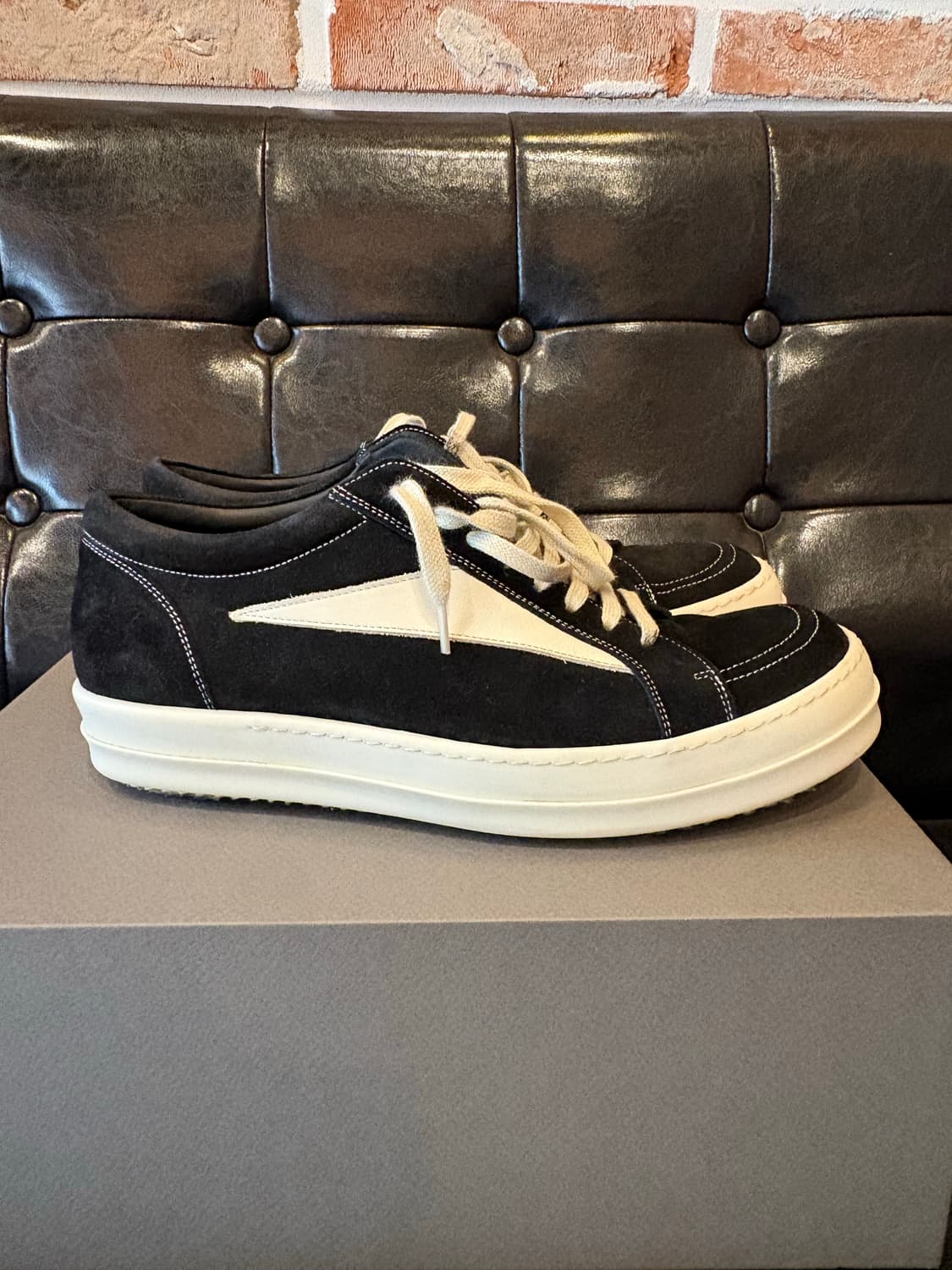 릭오웬스 스웨이드 스니커즈 (릭반스) 상품이미지4