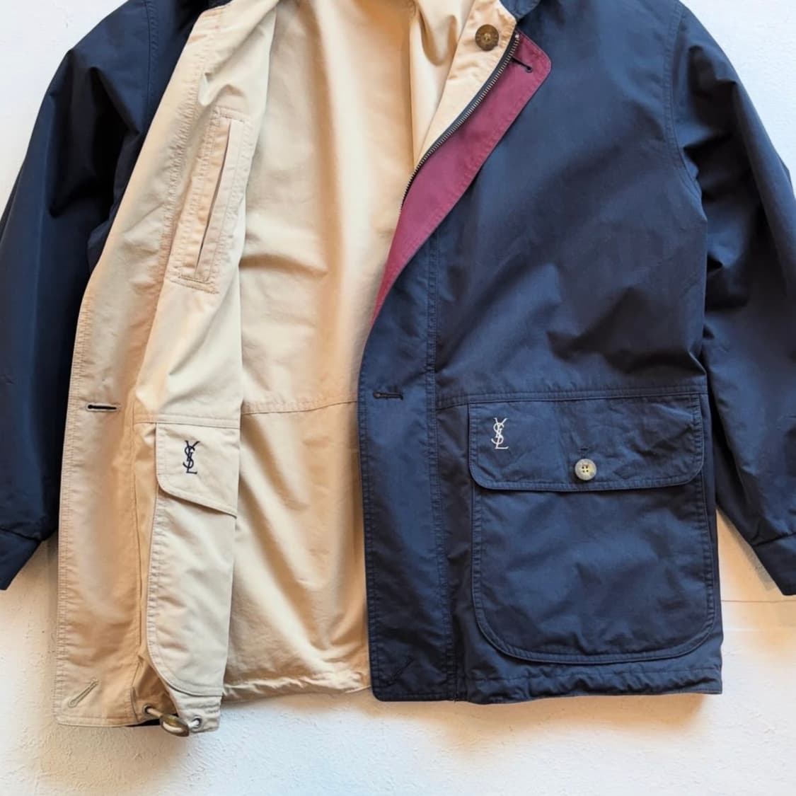   입생로랑 리버시블 사파리 자켓 상품이미지7