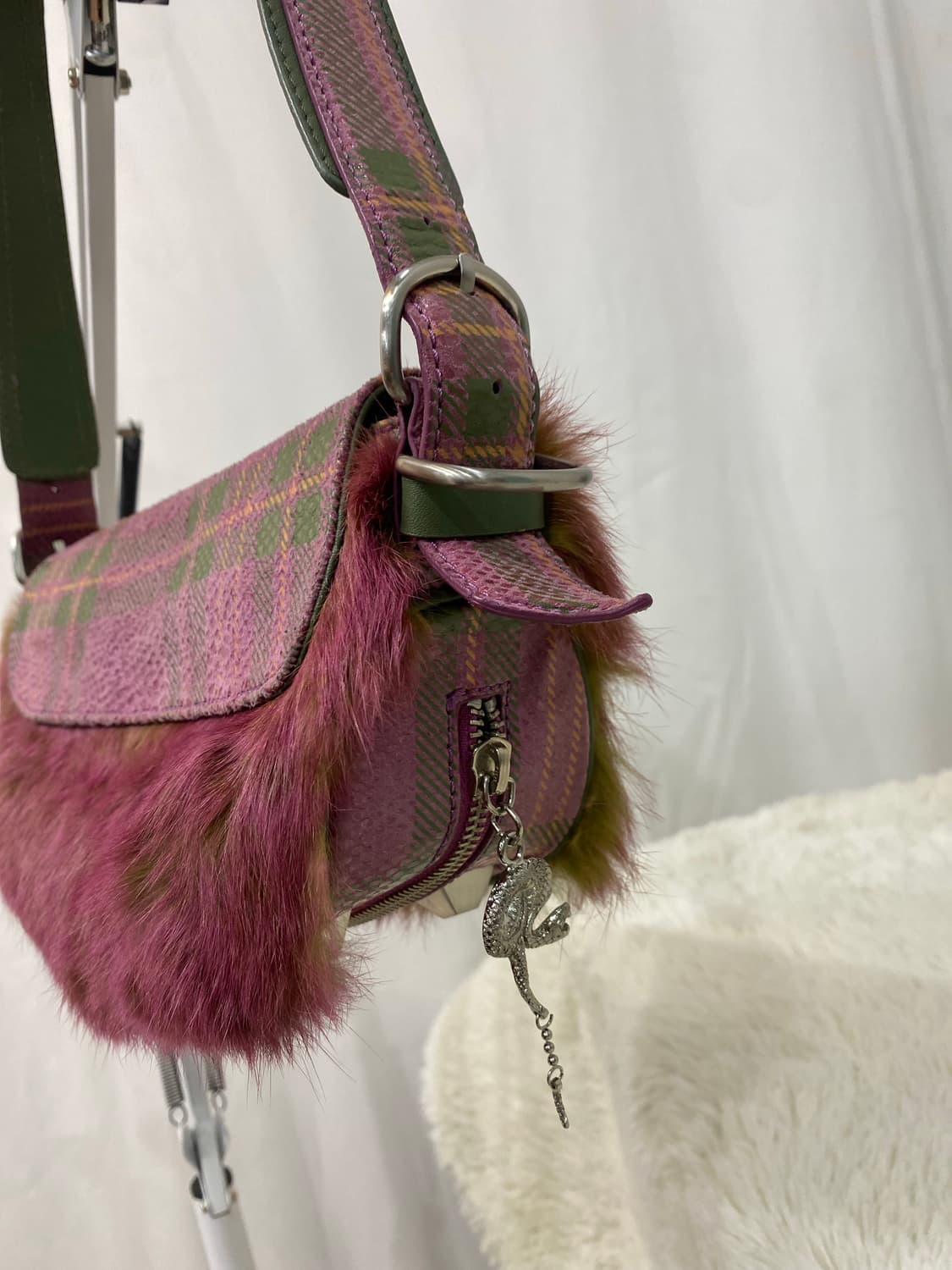 ITTIERRE 퍼 미니백 상품이미지2