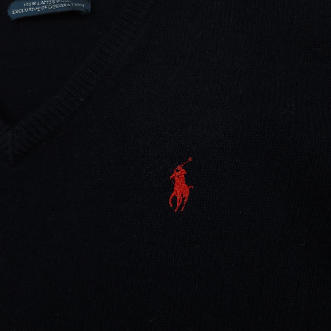S(90) 폴로 랄프로렌 램스울 니트 네이비 상품이미지3