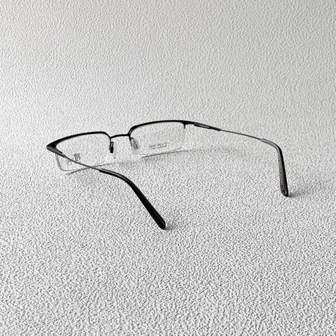849 데드스탁 빈티지안경 반무테 초경량 스퀘어 프레임 픽키안경 상품이미지7
