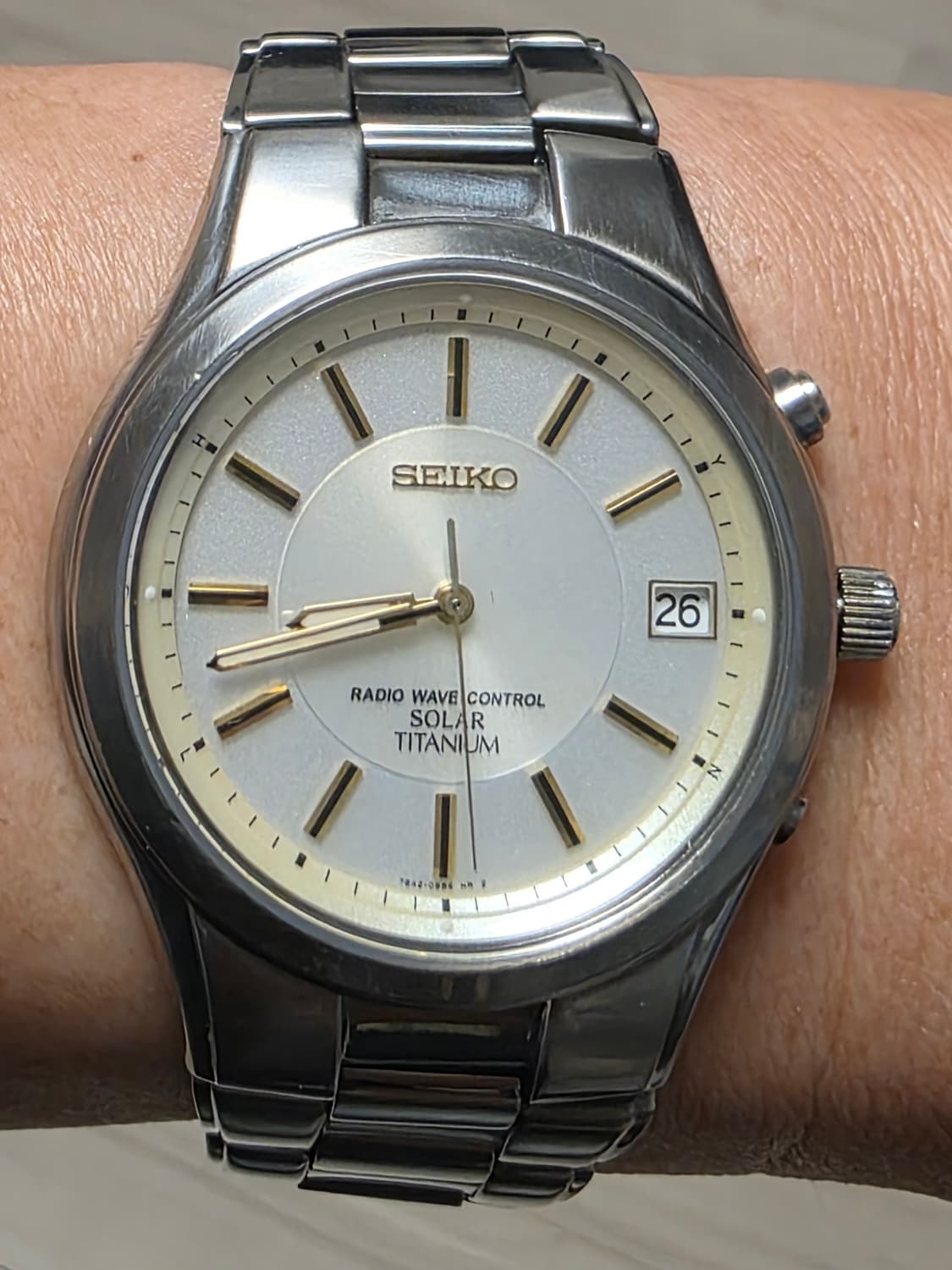 세이코 라디오 전파 솔라 스피릿 티타늄 7B42-0AN0시계 상품이미지1