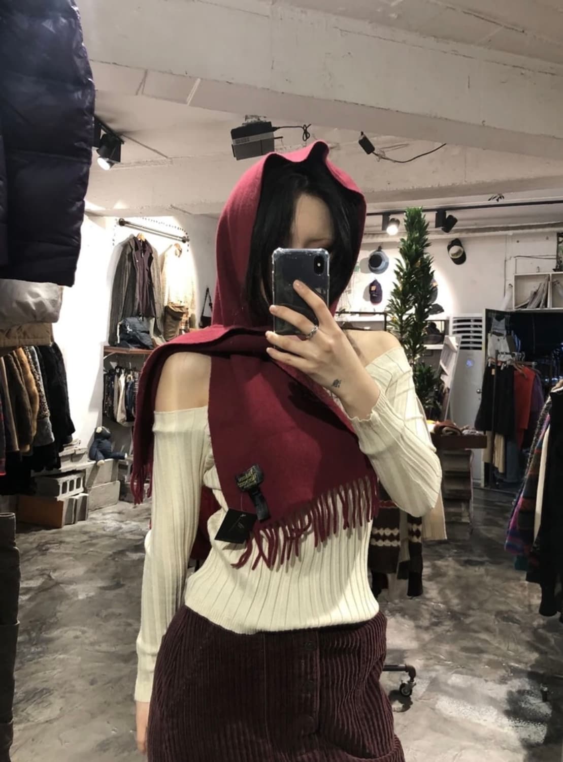 [8487]Vivienne Westwood wine muffler 상품이미지3