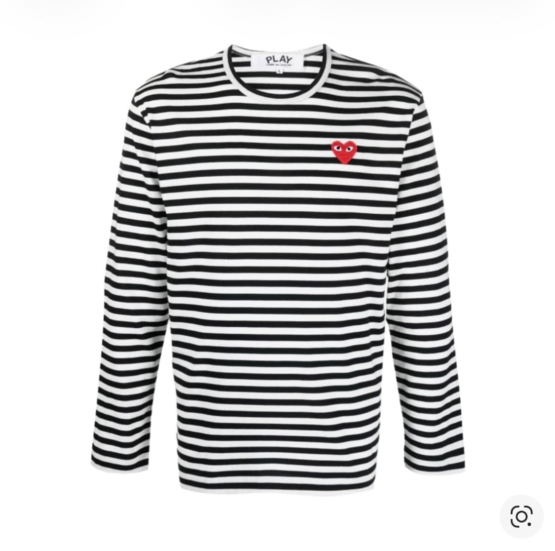 꼼데가르송 스프라이트 티셔츠 블랙 상품이미지1