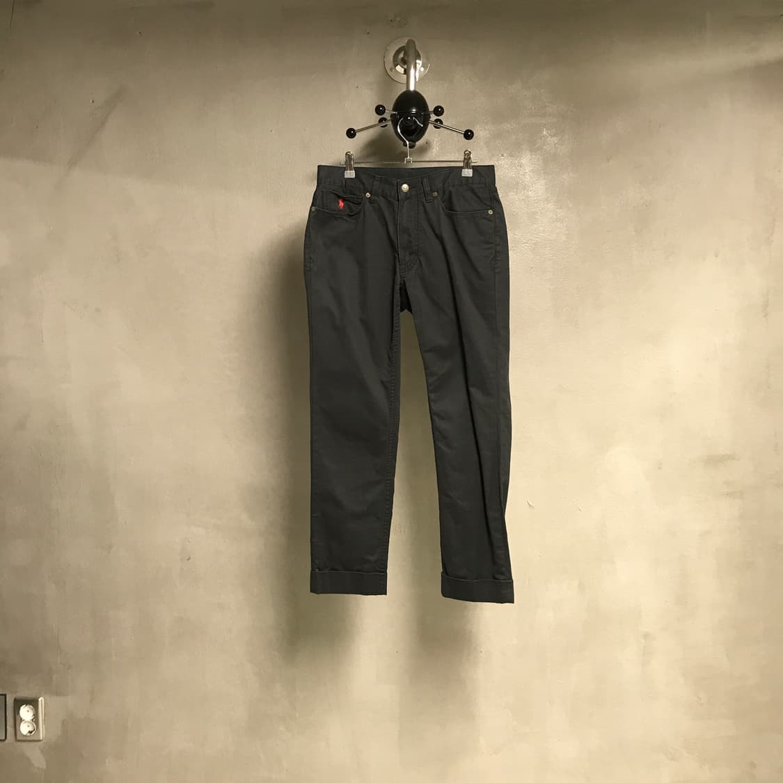 폴로 랄프로렌 코튼 팬츠 블랙 29/32 상품이미지1