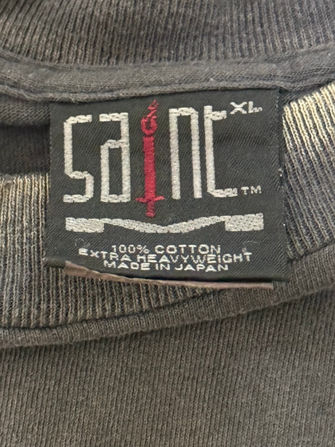 saint michael 세인트 미카엘 애플 오마쥬 티셔츠 XL 상품이미지2