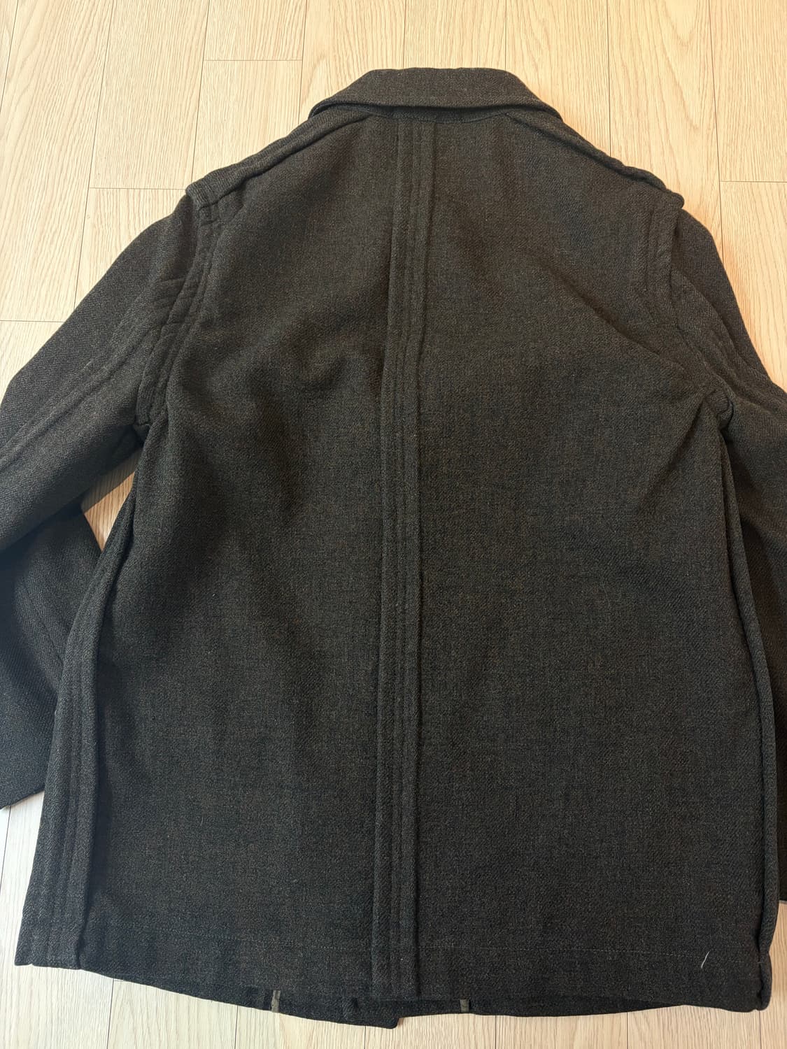 Homme plus brown Coat 상품이미지3