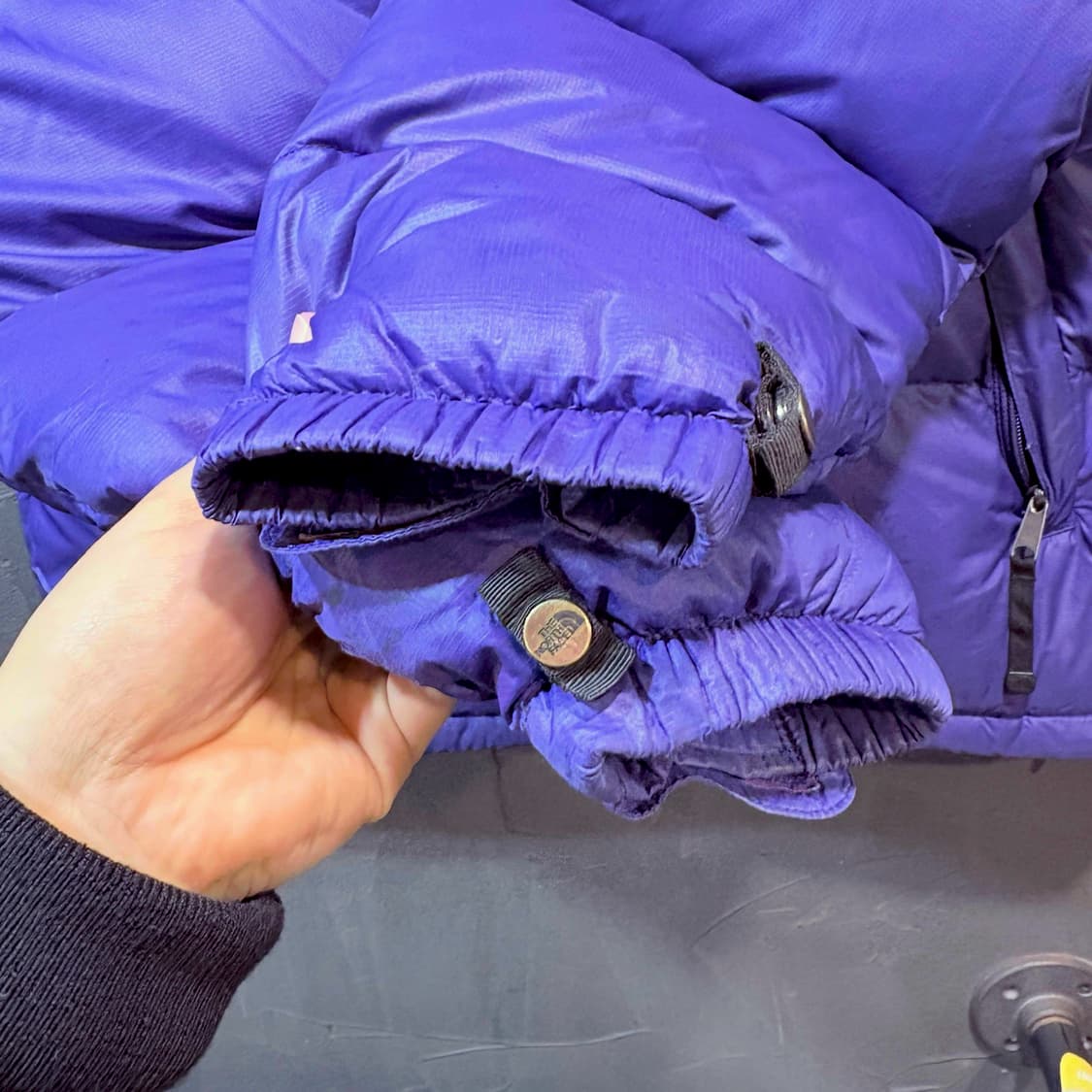 [L] THE NORTH FACE 노스페이스 퍼플 눕시 패딩  상품이미지4