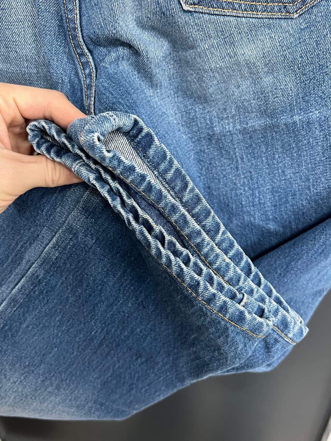 Levis 리바이스 501 버튼플라이 세미와이드핏 데님 팬츠 상품이미지3