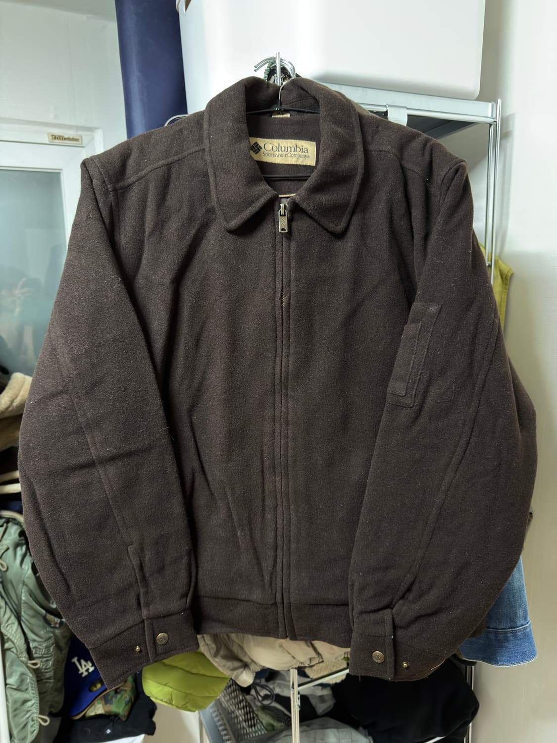 Vintage Columbia wool jacket  상품이미지1
