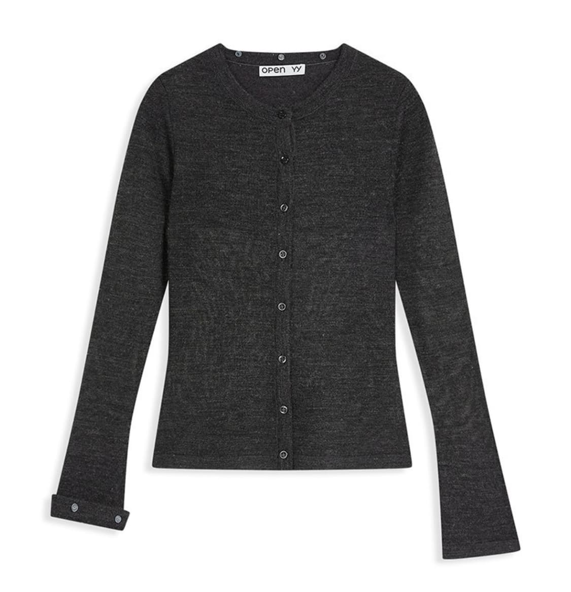 오픈와이와이 셔츠 레이어드 가디건 니트 openyy 상품이미지4