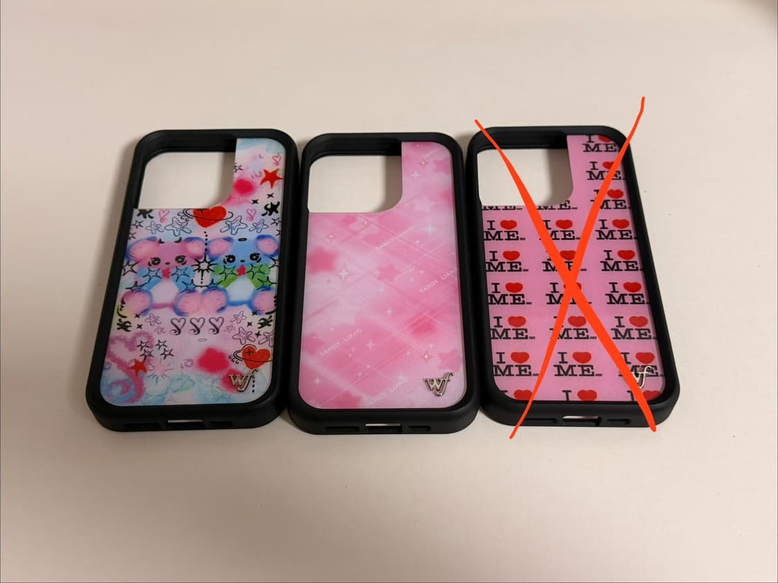 와일드 플라워 15프로 케이스 샌디리앙 2종 일괄 상품이미지1