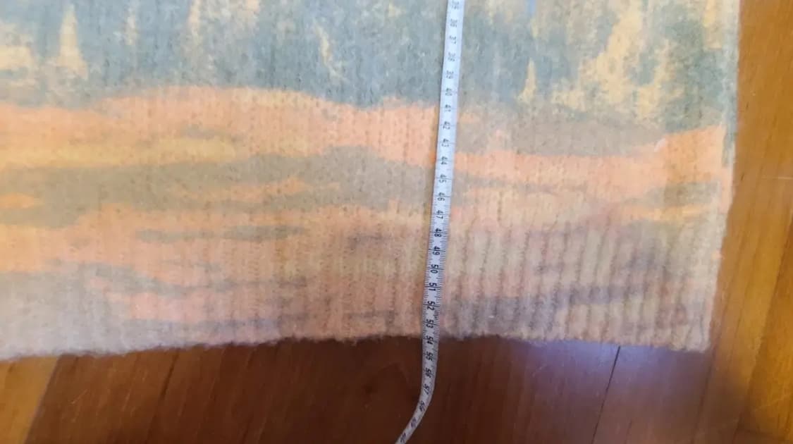 Zara 명화 감성 패턴 니트 상품이미지4