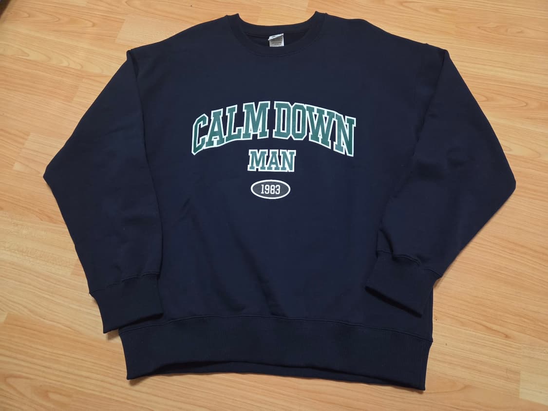 침착맨 굿즈 캄다운맨 맨투맨 새제품 상품이미지2