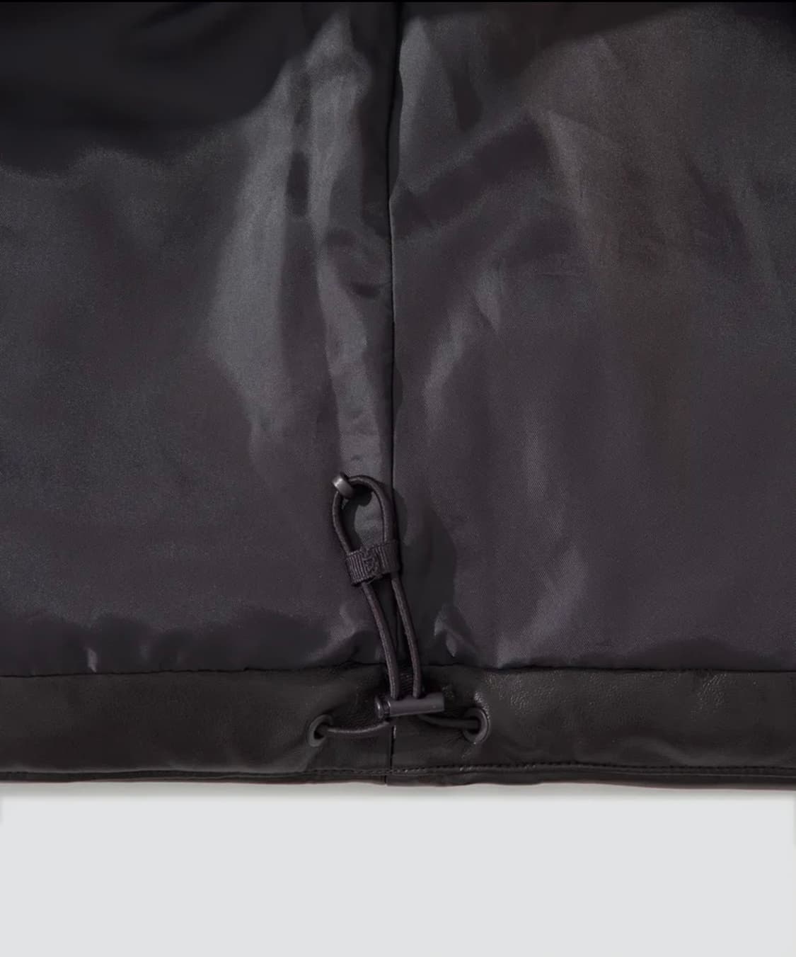 (새상품/s) 우먼즈 신세틱 레더 푸퍼 숏패딩 브라운 상품이미지6