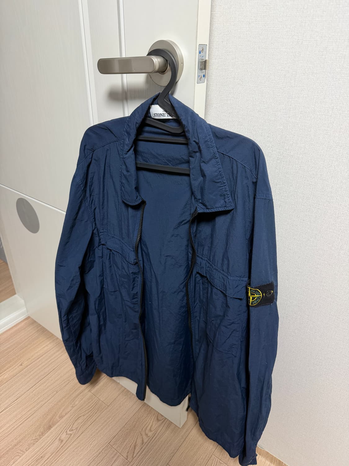 20ss 스톤아일랜드 네이비 나일론 오버셔츠 상품이미지7