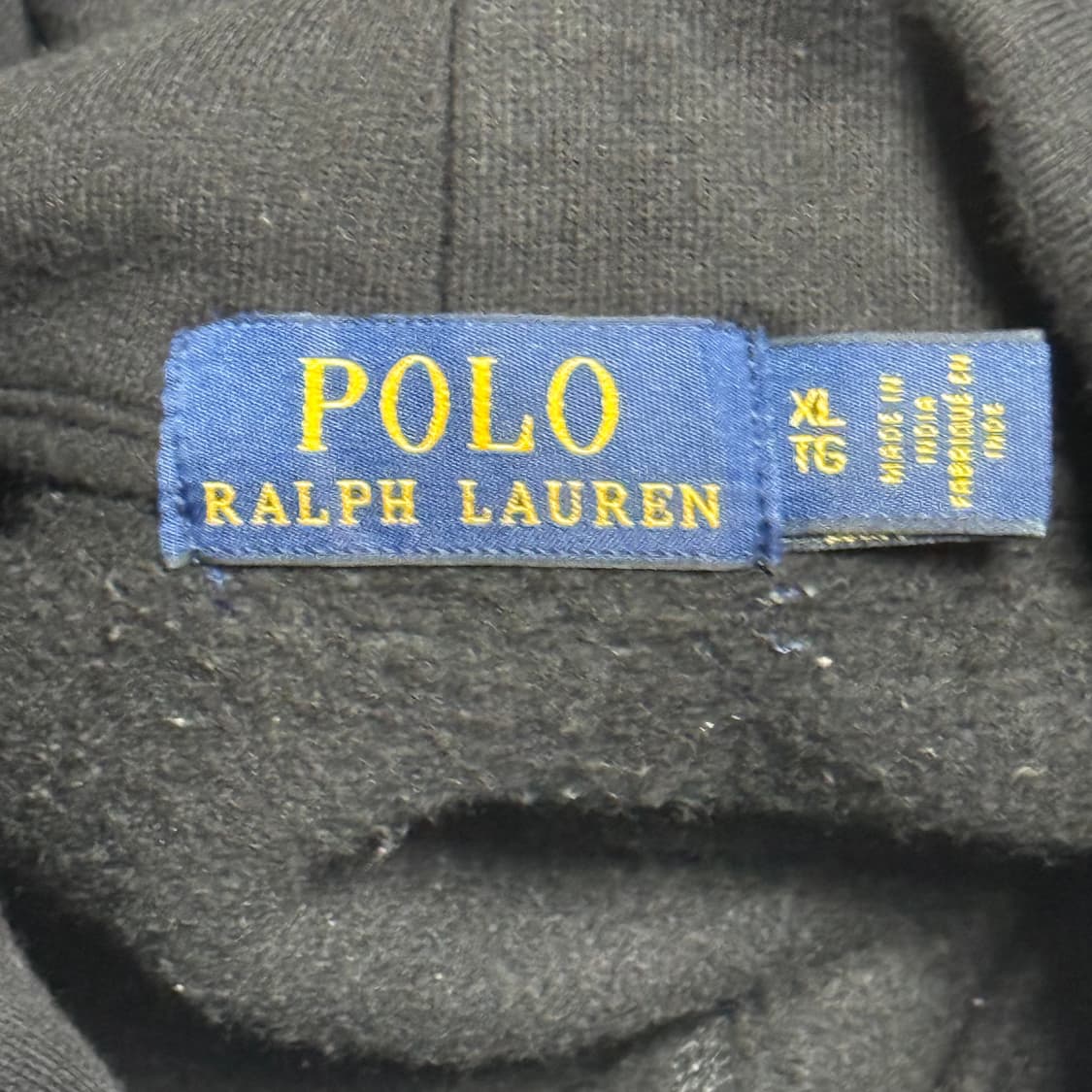 Polo Ralph Lauren 코튼 후디 블랙 상품이미지2