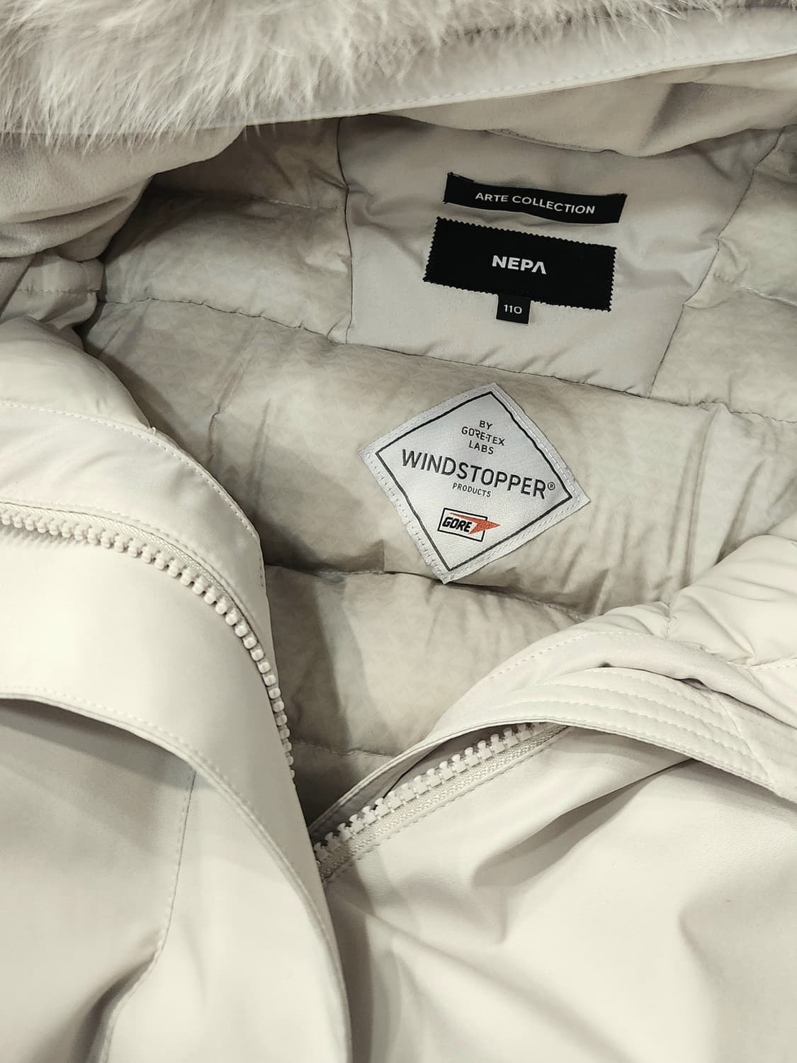 (새상품)네파 아르떼 구스롱패딩 남녀공용 상품이미지6