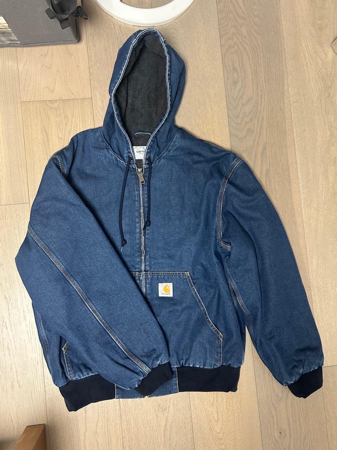 칼하트윕 데님 워크 후드자켓 상품이미지2