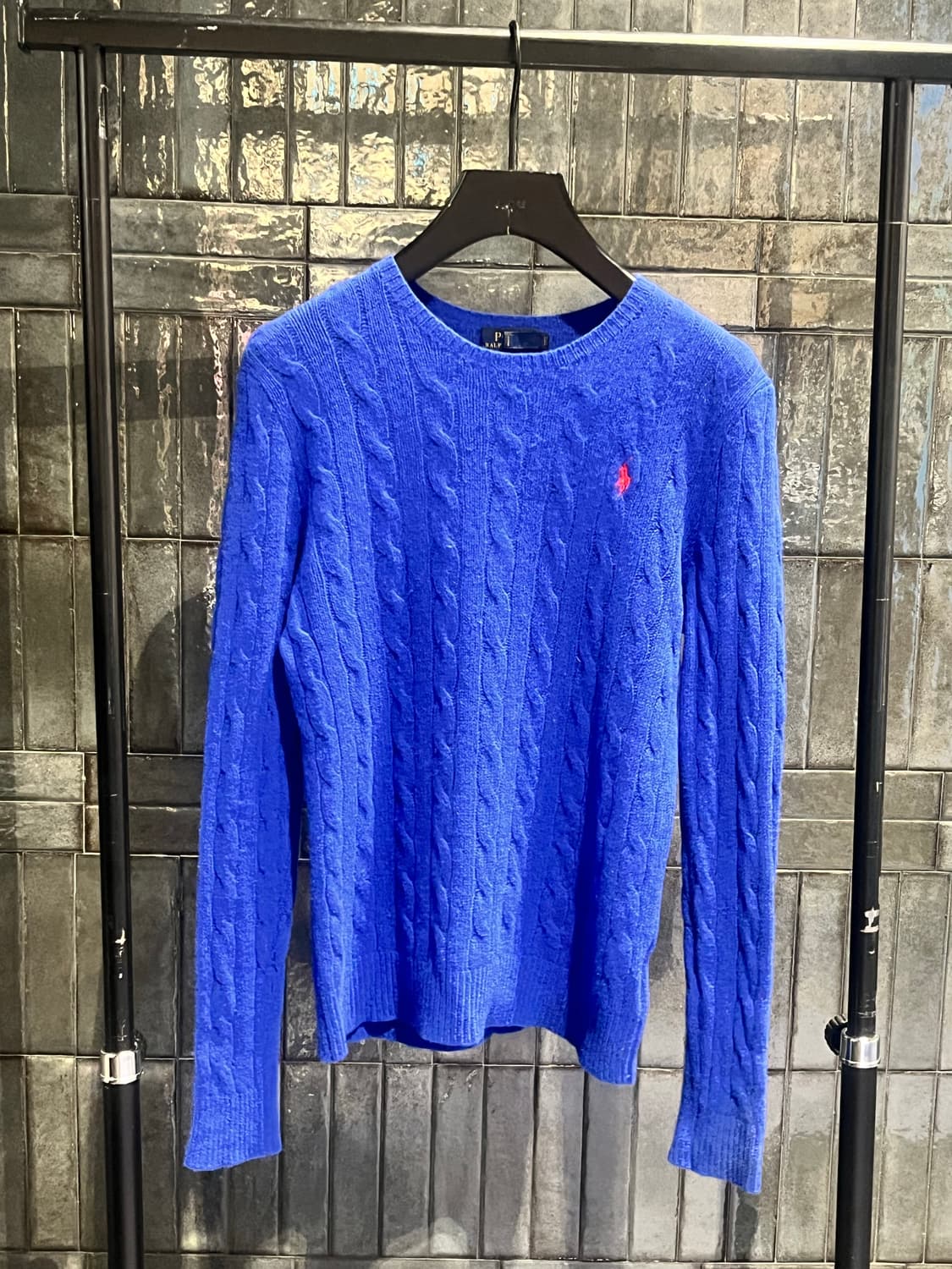 폴로 랄프로렌 꽈배기 캐시미어니트 상품이미지1