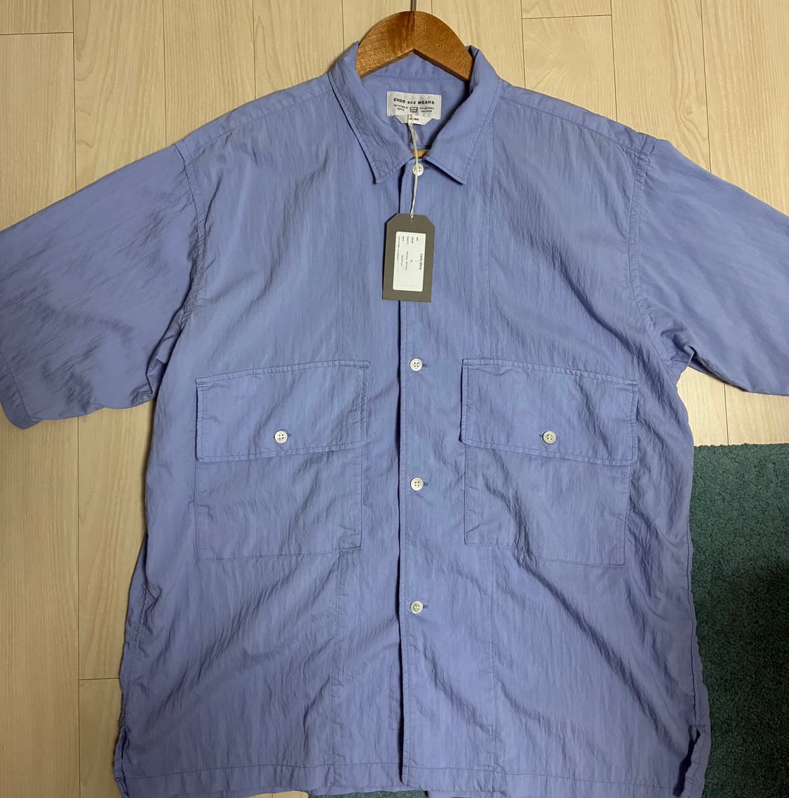 엔즈앤드민즈 25ss corfu shirts 셔츠 sax 컬러 L사이즈 상품이미지8