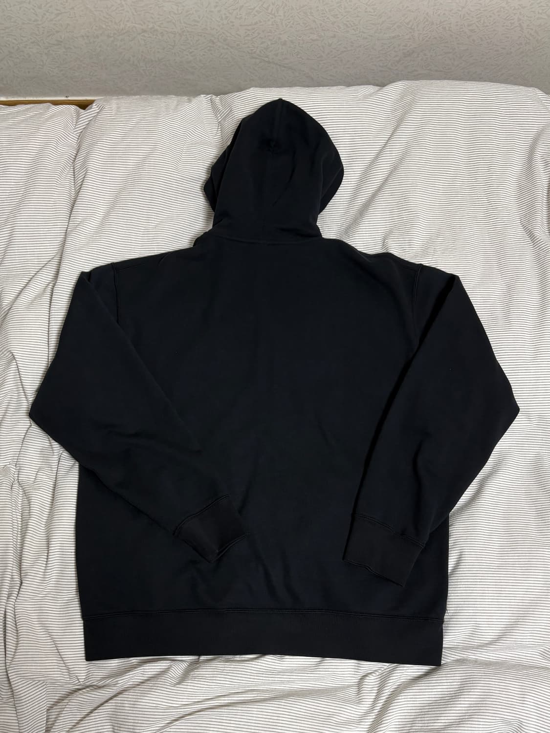 유니클로 스웨트풀집파카 후드집업 블랙 XL 상품이미지2