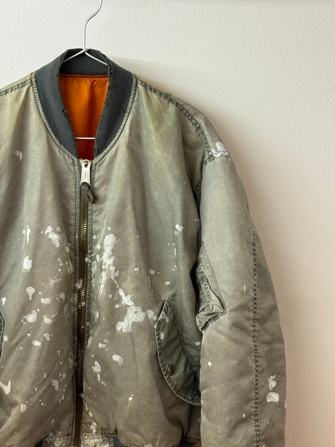 90s alpha hard faded painter ma-1 상품이미지3