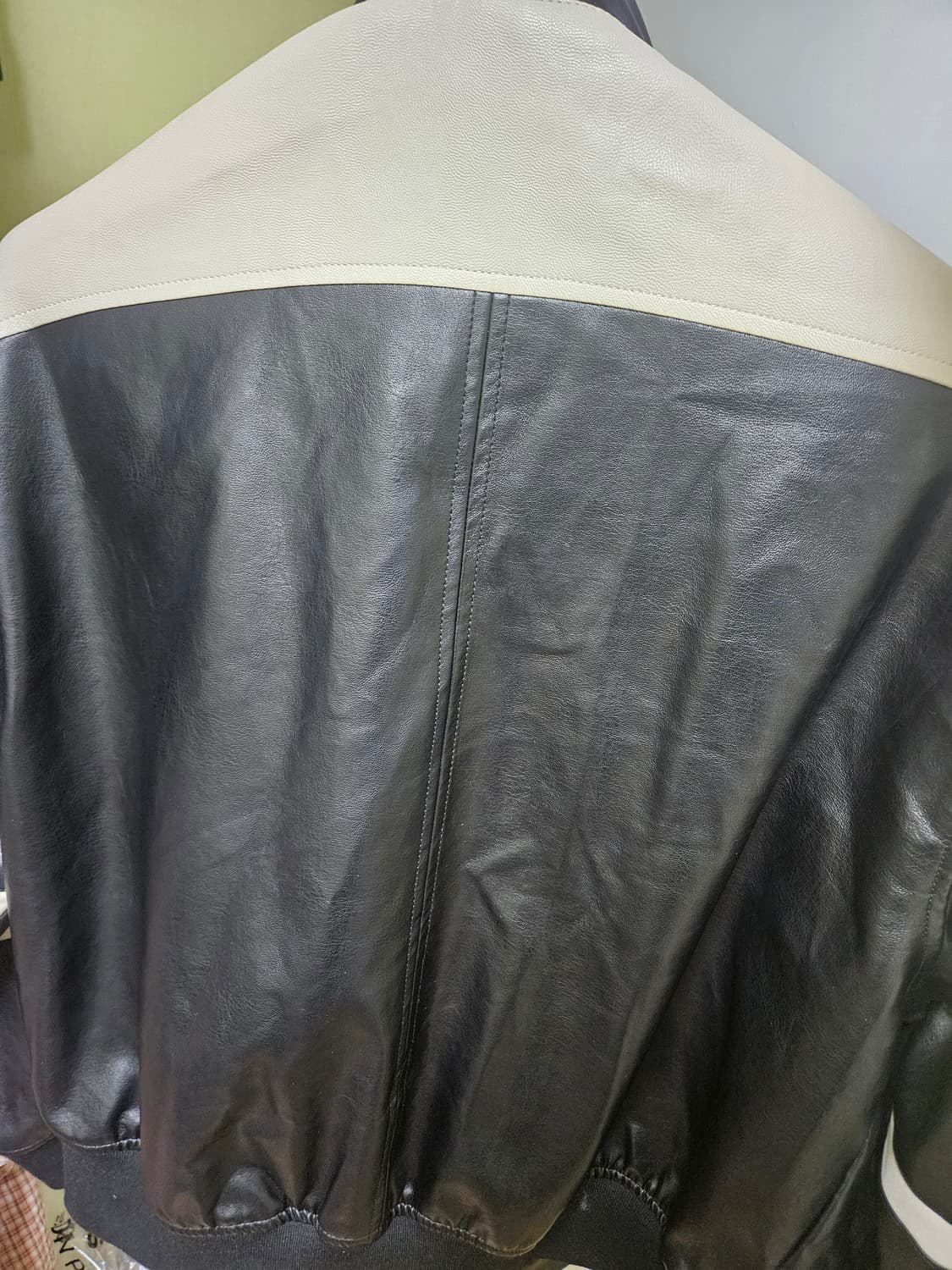 키뮤어 가죽자켓 상품이미지2