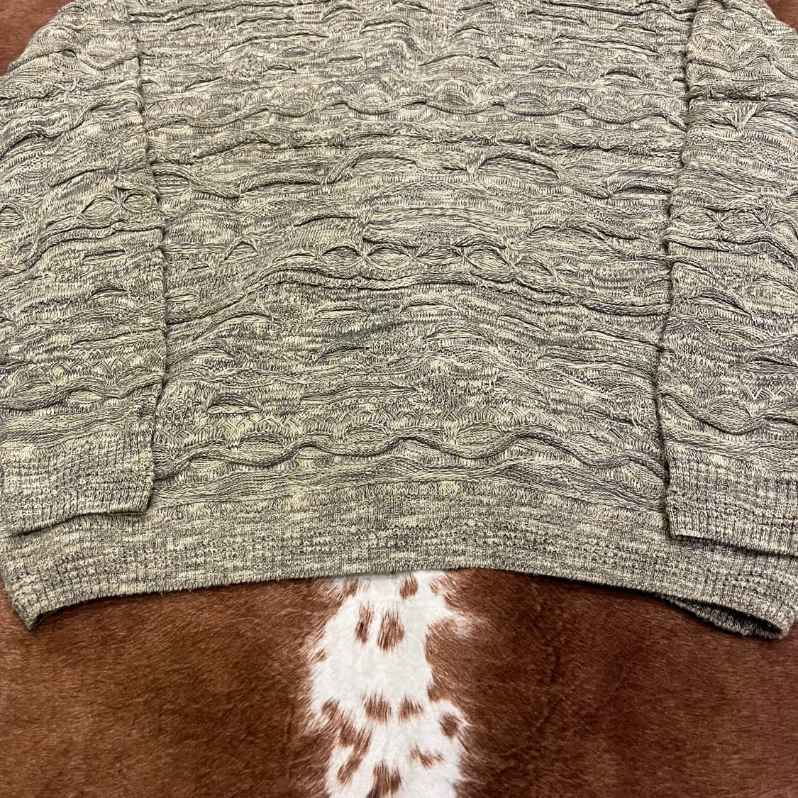 vintage cable cardigan 상품이미지5