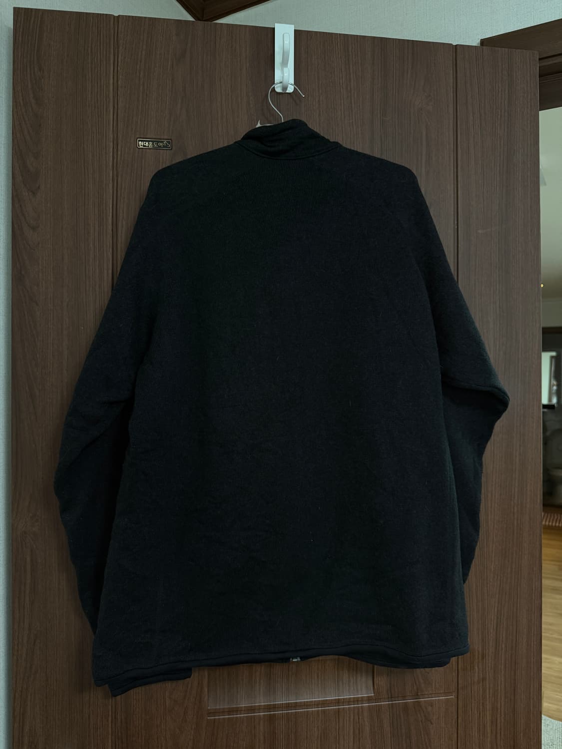 파타고니아 신칠라 후리스 반집업 블랙L 상품이미지3