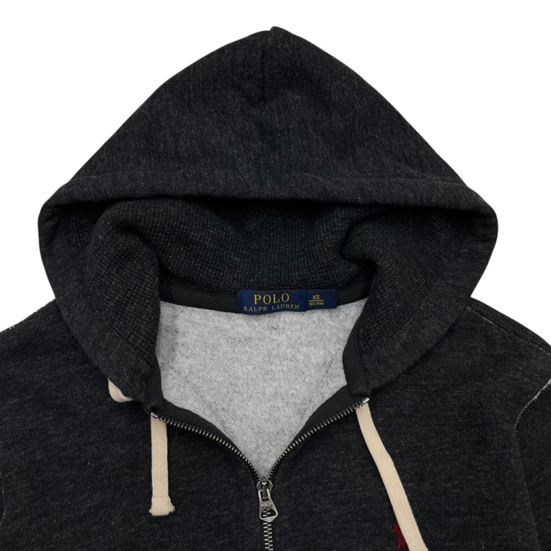 폴로 랄프로렌 레드포니 차콜 후드집업 XS 상품이미지5