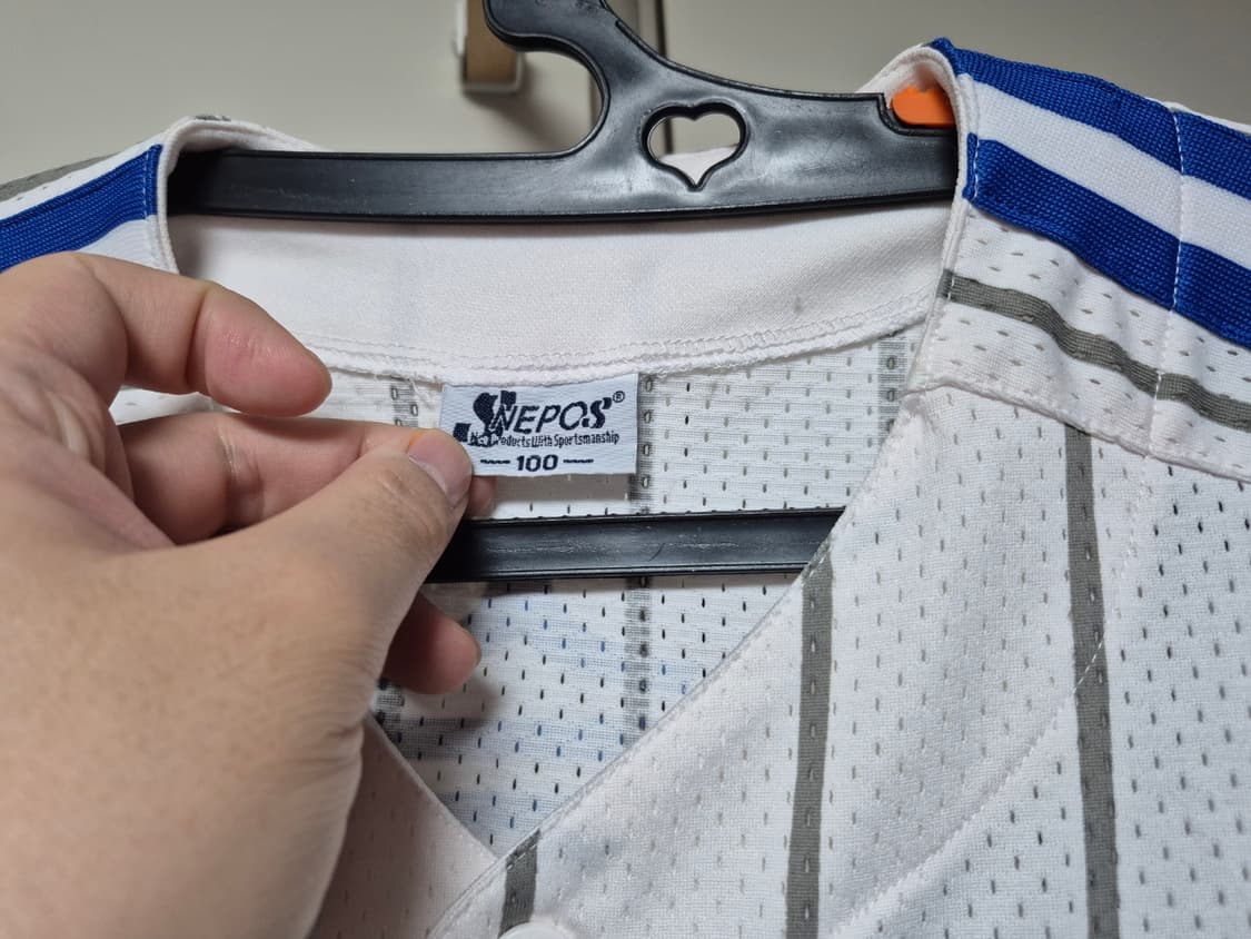 삼성라이온즈 왕조 시절 유니폼 100사이즈 이승엽 마킹 버전 판매합니다. 상품이미지4