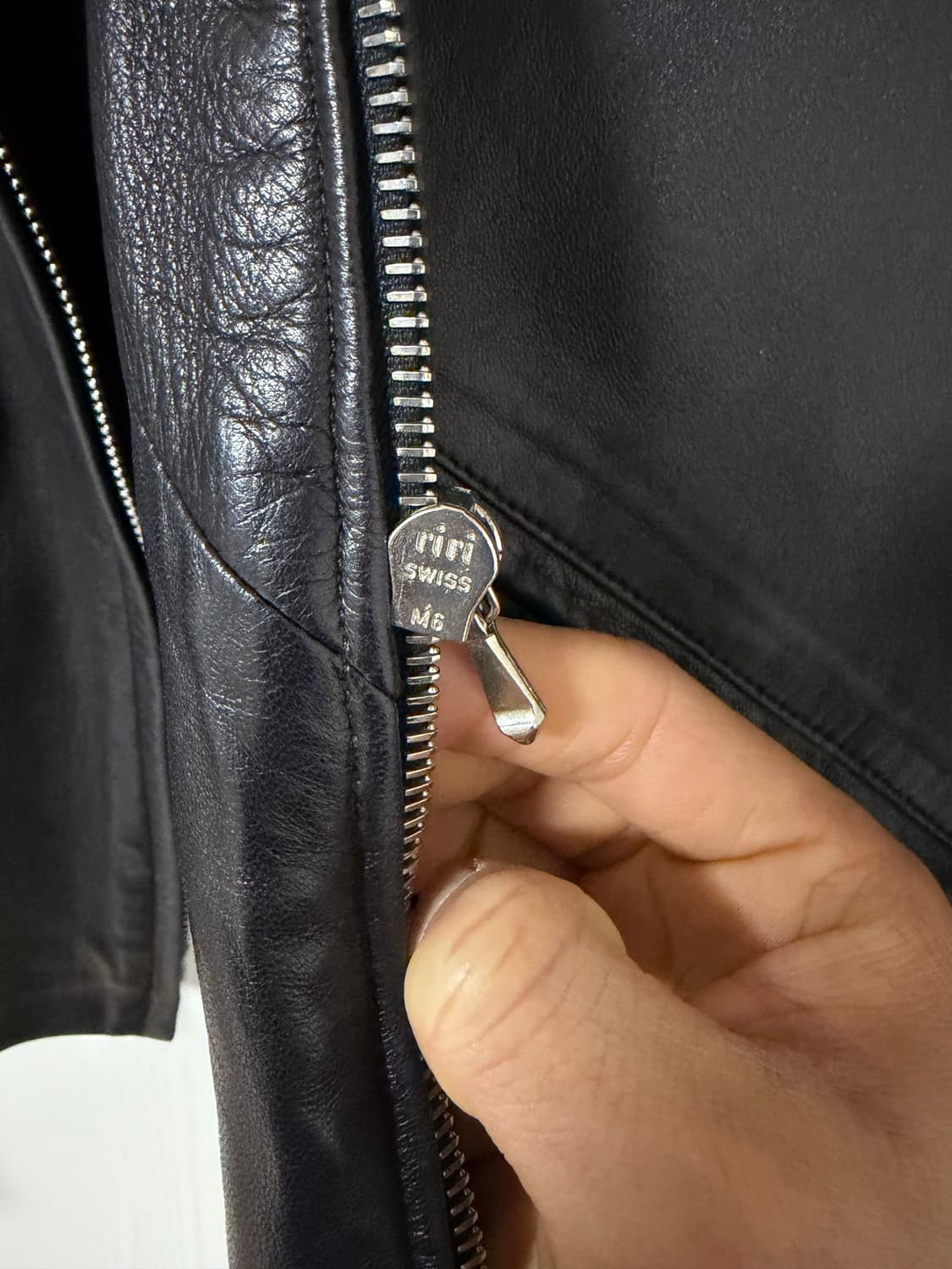 Agnes B lambskin jacket 상품이미지5