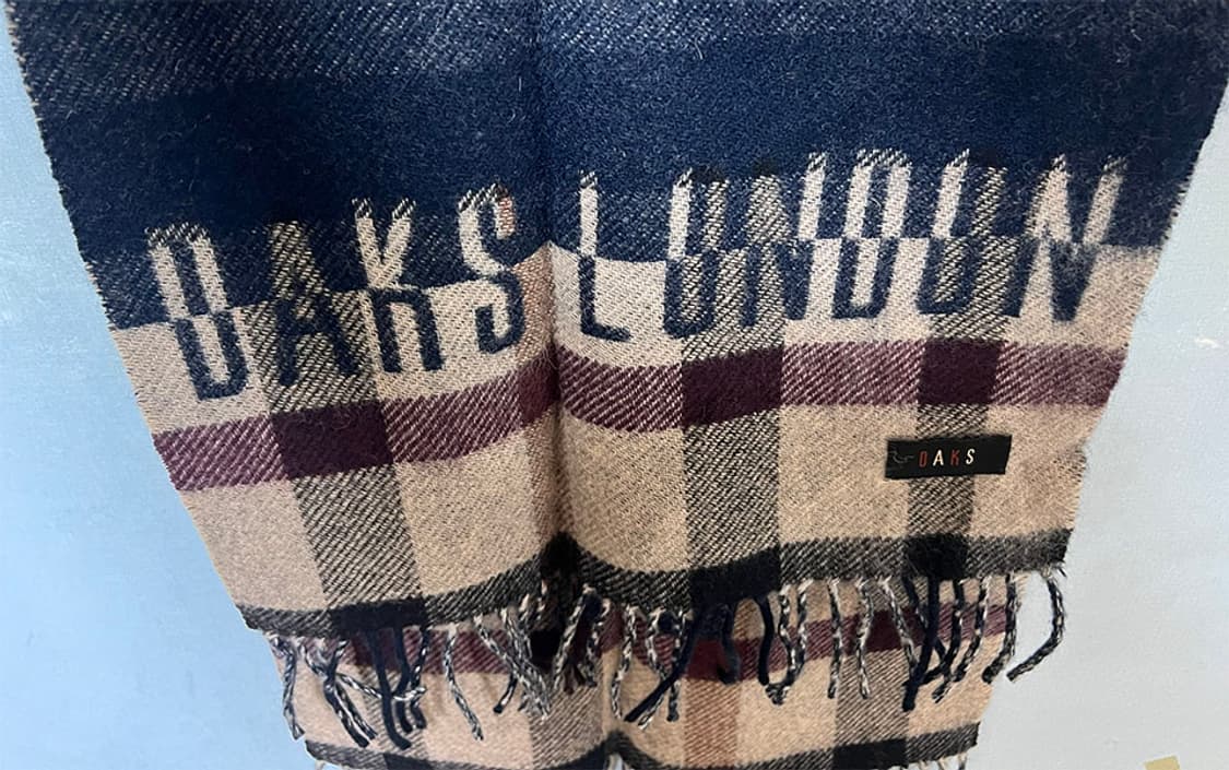 DAKS 닥스 롱 머플러 목도리 울 정품 프리 거의새거  상품이미지3