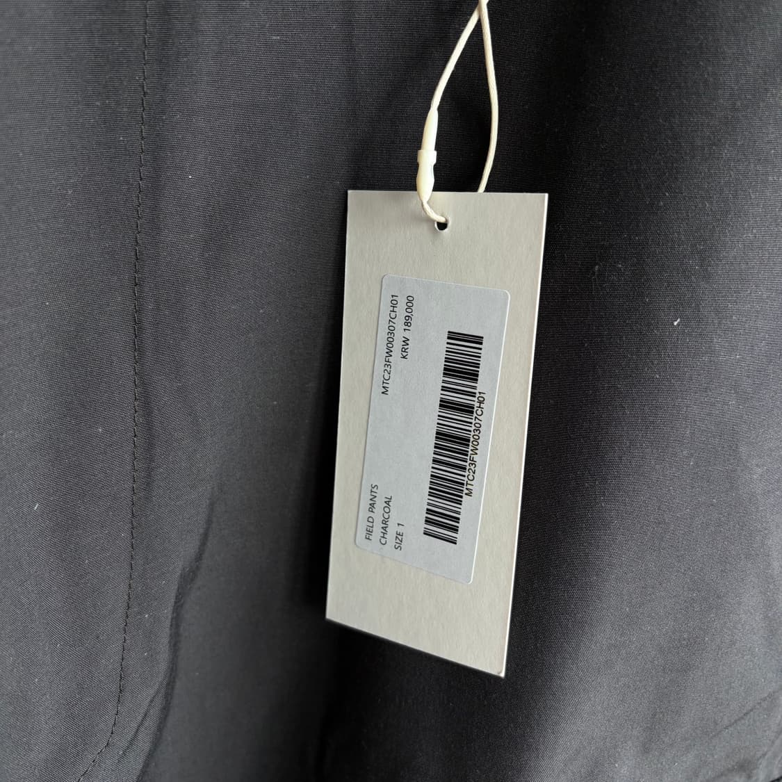 [새상품]마티스 더 큐레이터 필드팬츠 차콜 1,2size 상품이미지2