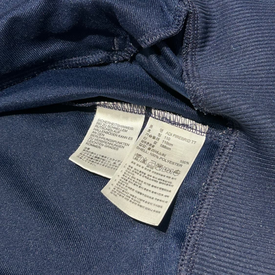 XXL) 아디다스 파이어버드 네이비 삼선 져지 트랙탑 상품이미지7