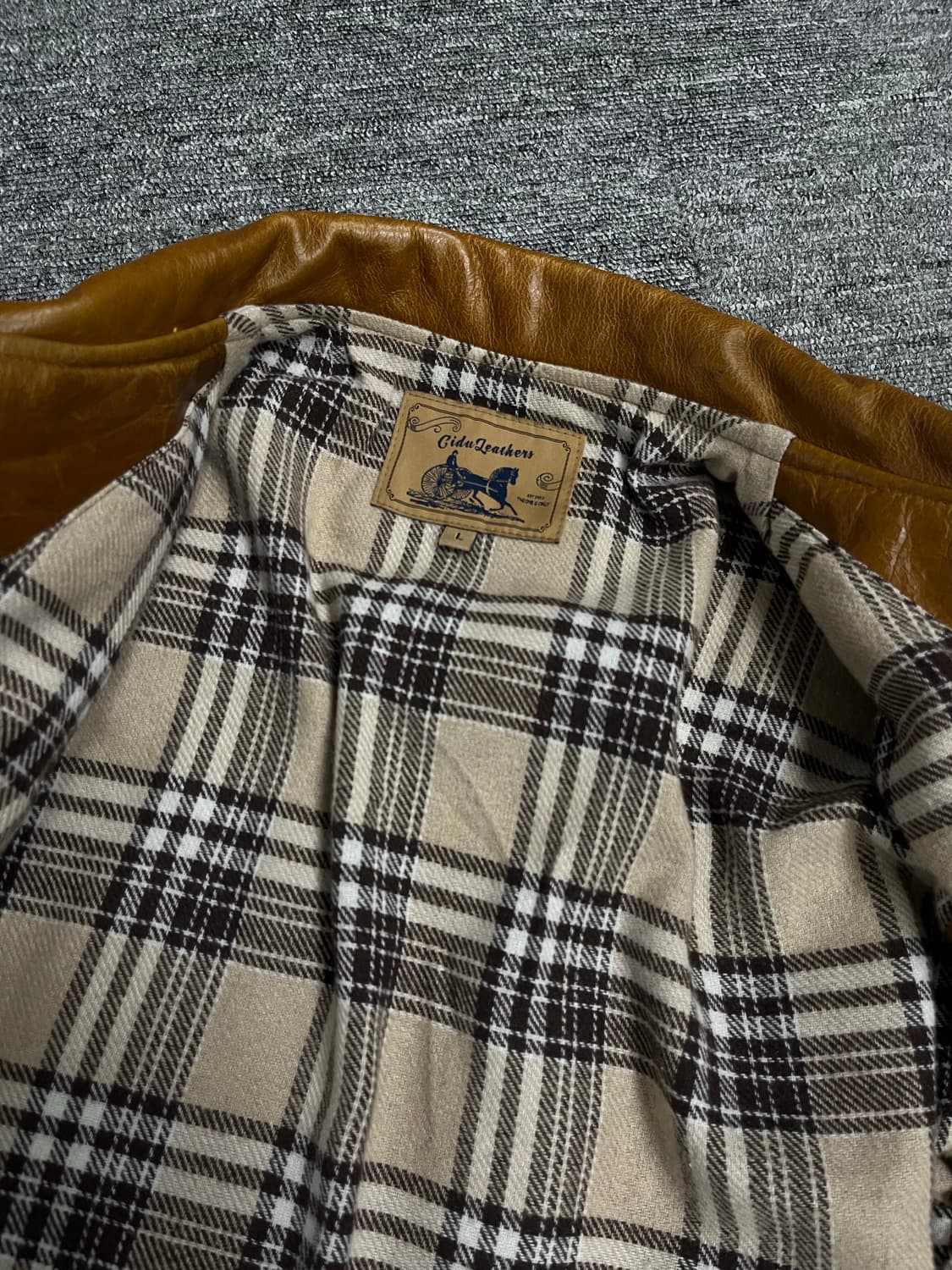 Cidu 나바호 레더 웨스턴자켓 L 상품이미지2