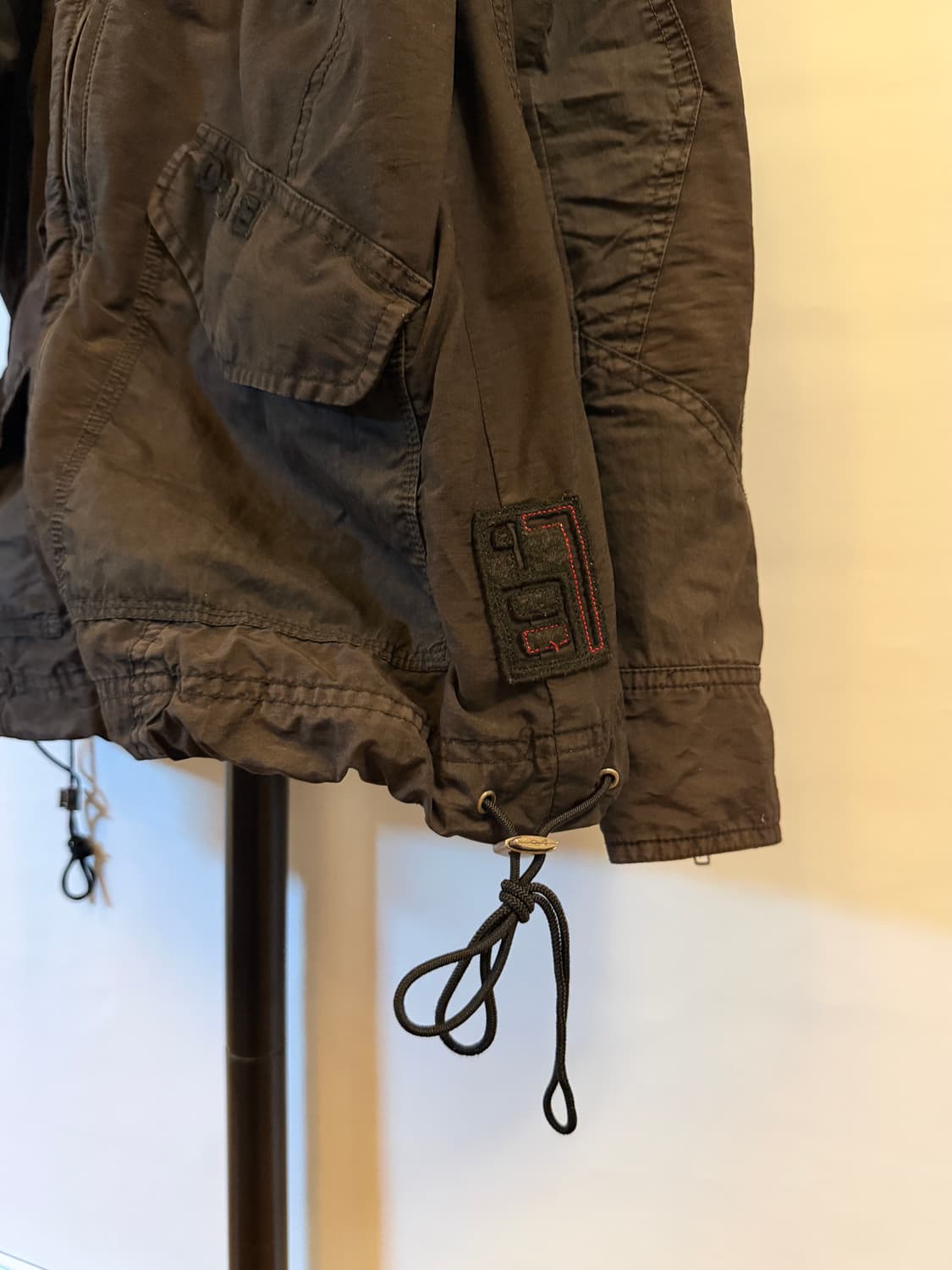 디젤 00‘s 밀리터리 베이스 히든후드 자켓 상품이미지6