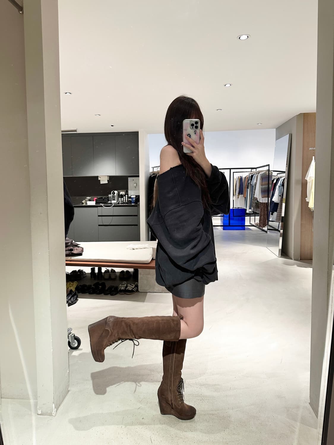 Diesel vintage wedge boots 상품이미지6