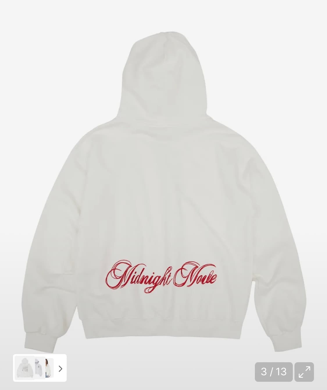 미드나잇 무브 후드집업 상품이미지3