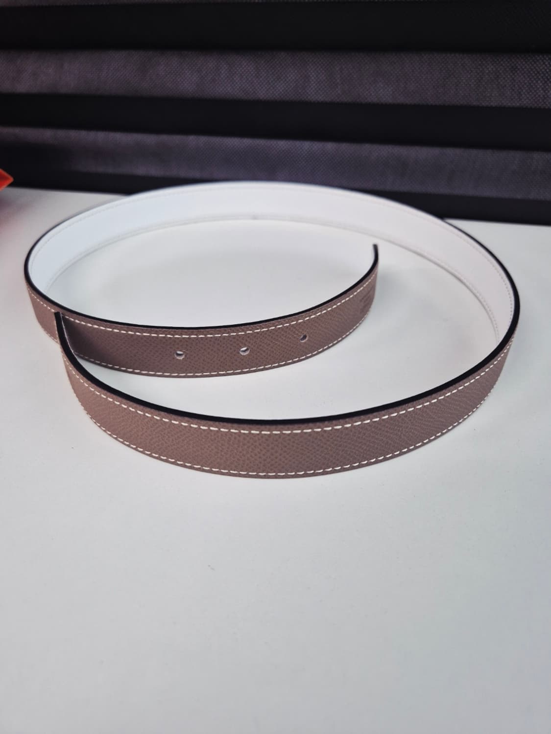 에르메스 콘스탄스 리버시블 벨트 A각인(새상품급) 상품이미지3