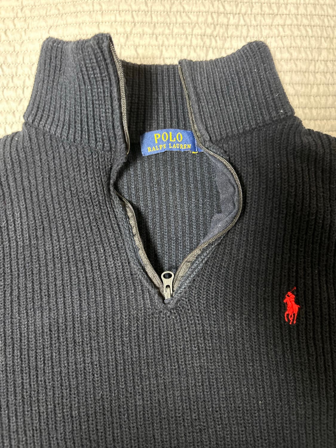 폴로 니트집업 상품이미지2