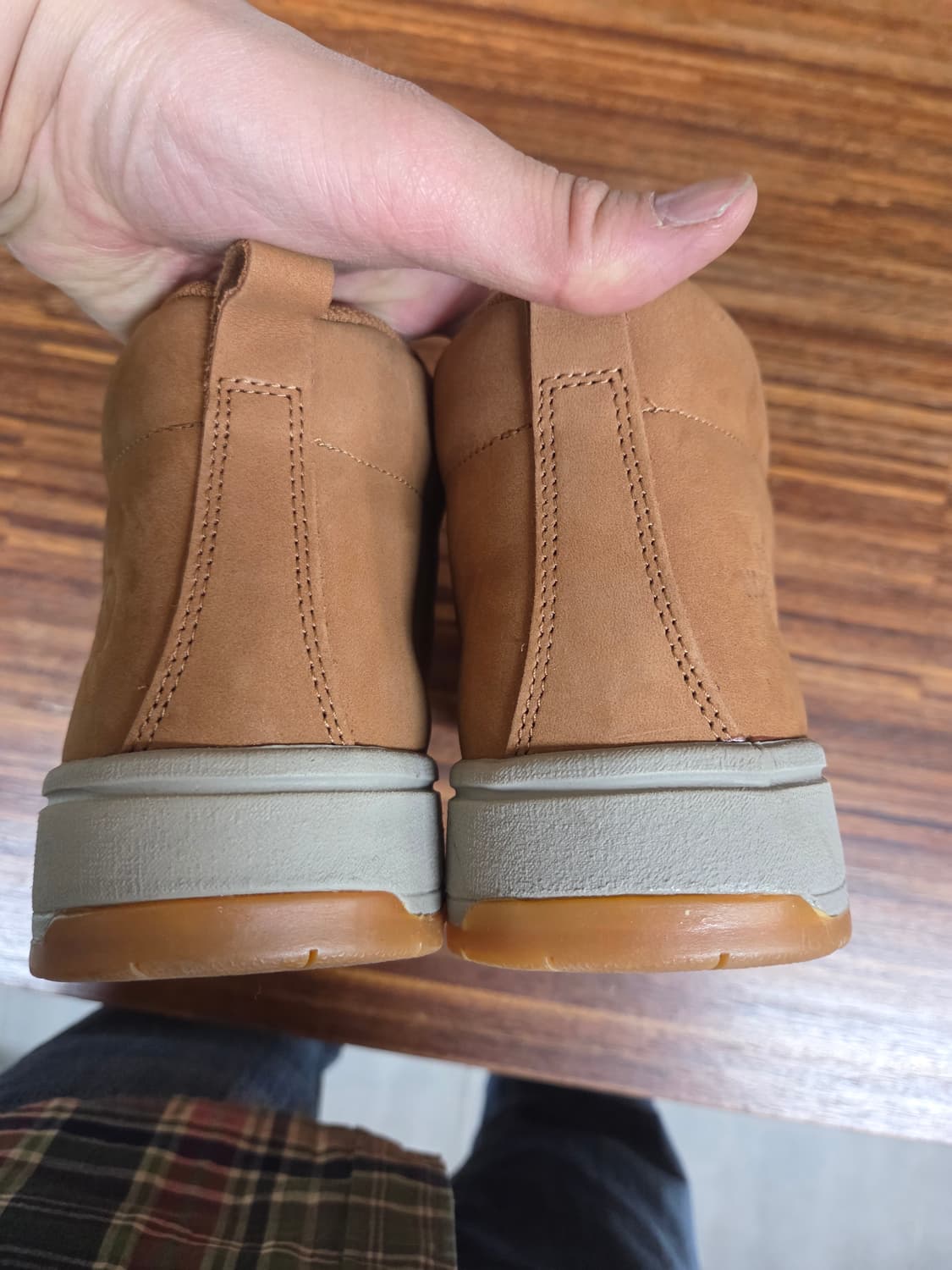 노스페이스 레더 등산 부츠 된장 250 상품이미지4