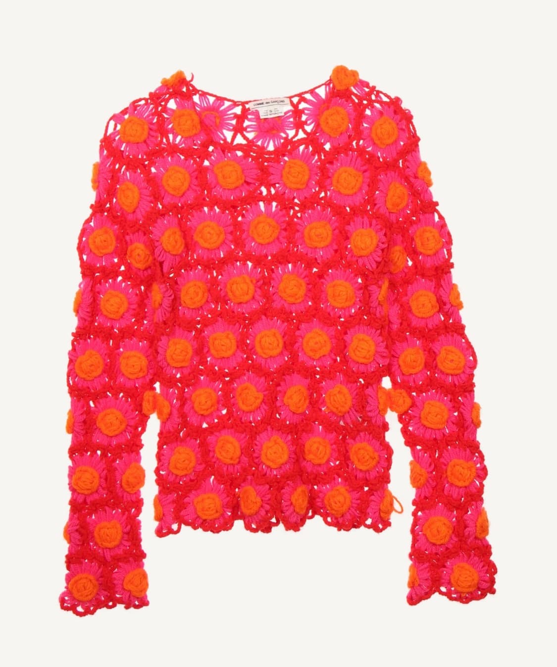 꼼데가르송 크로쉐 니트 상품이미지1