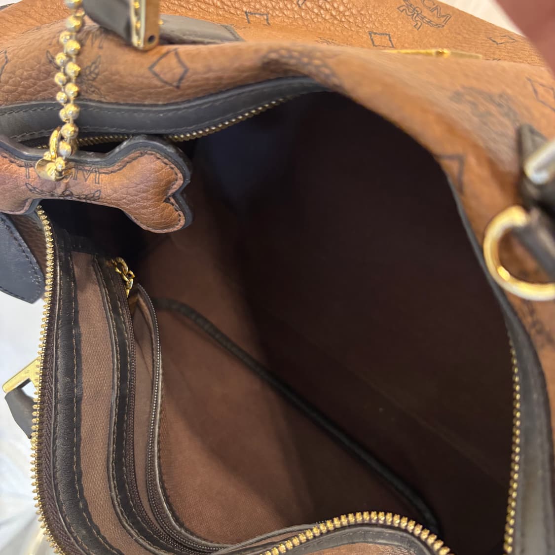 정품 MCM 비세토스 보스톤 토트백     상품이미지7