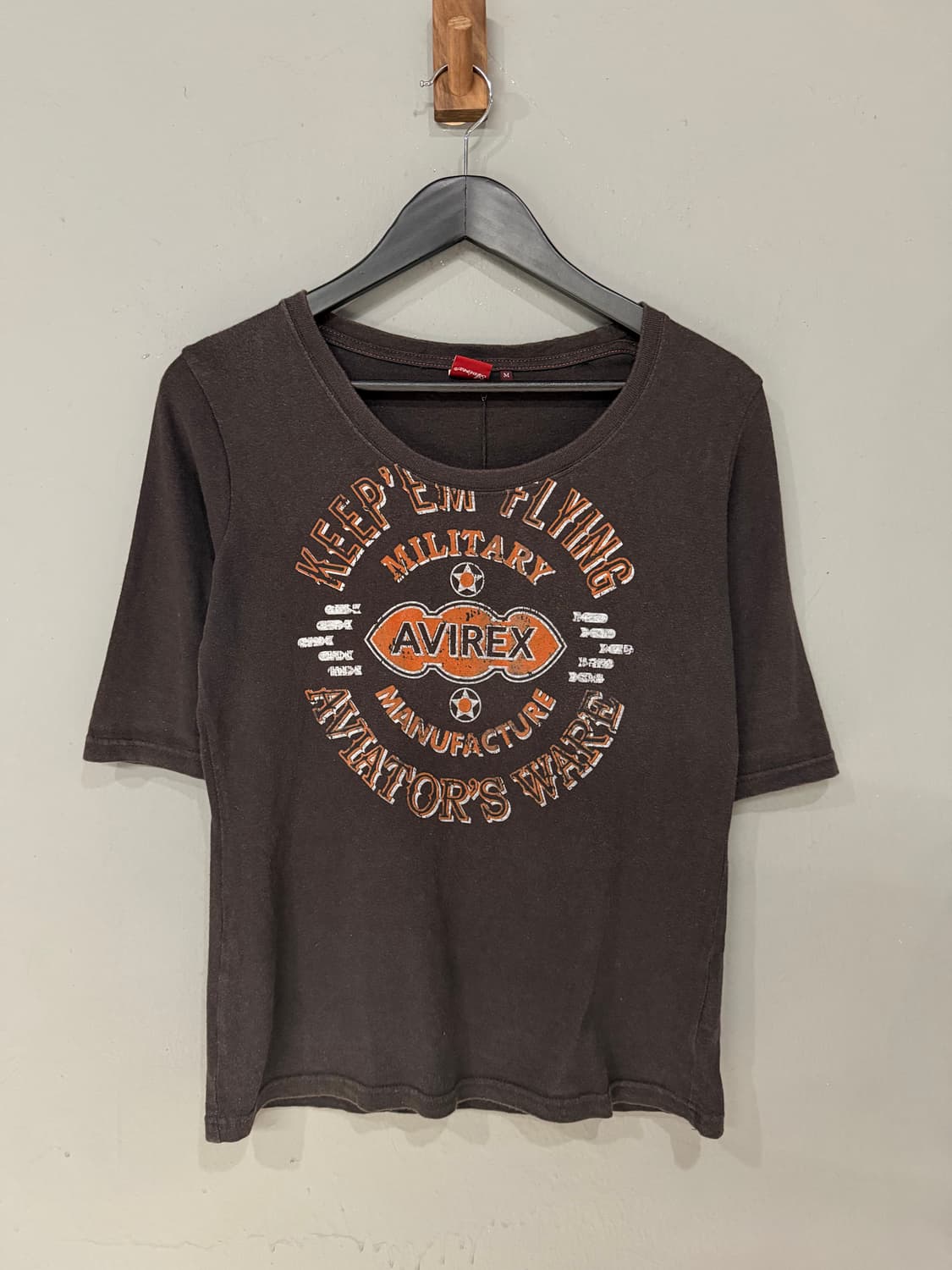 Avirex lettering detail t-shirt 상품이미지5
