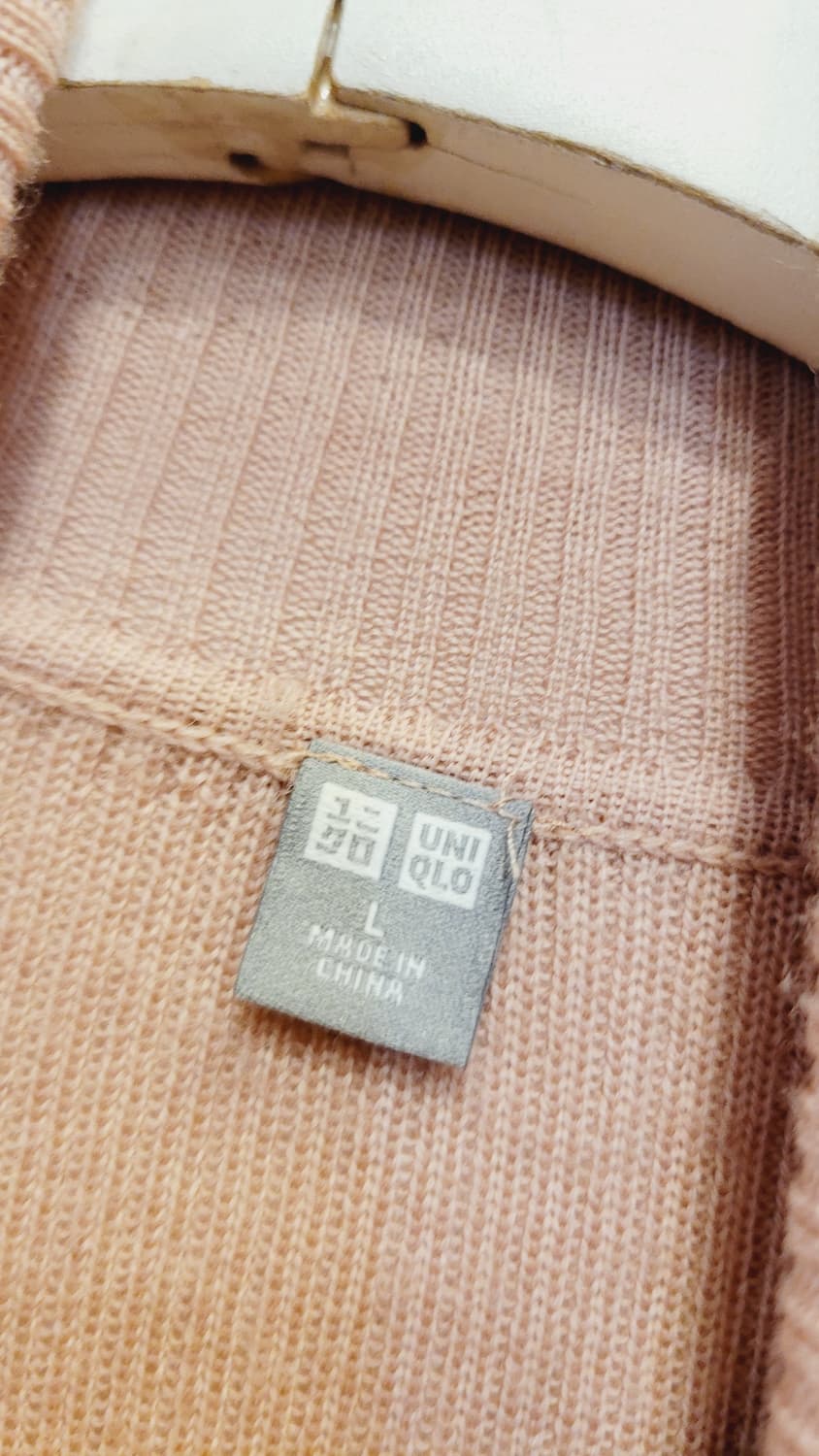 양털뽀글이 포켓 베스트. 유니클로 울100% 골지폴라 상품이미지4