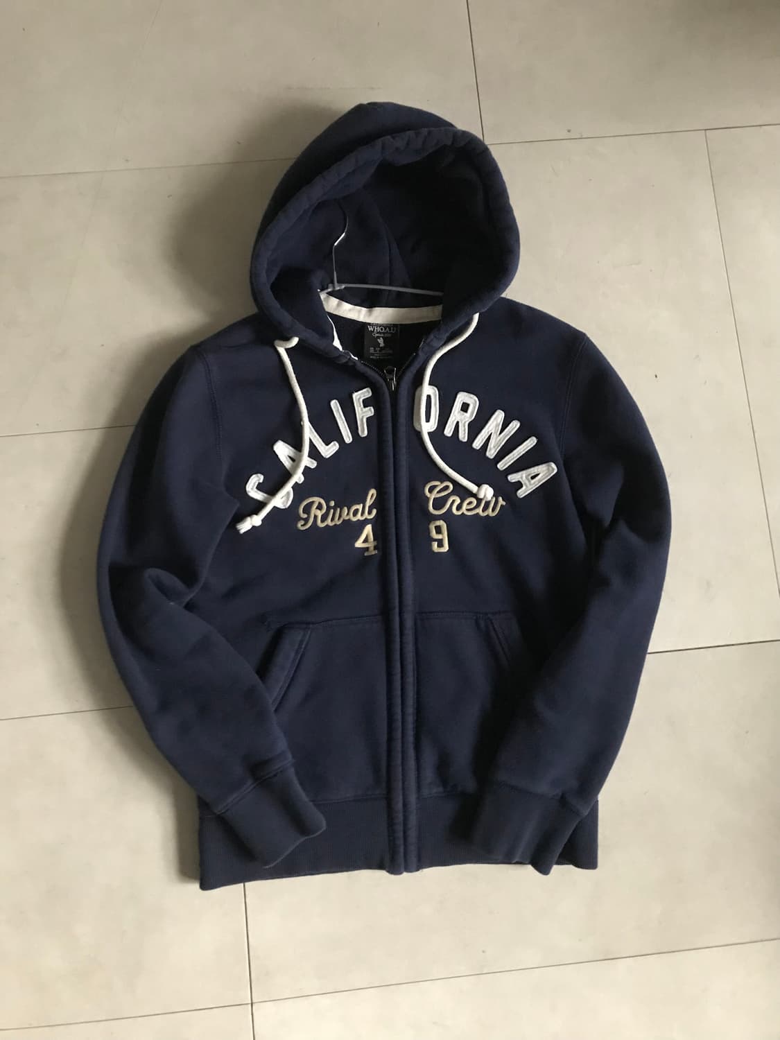 후아유 네이비 후드집업 상품이미지8