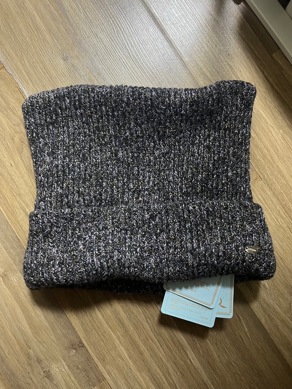 올데프 영서착용 코이세이오 캣 비니 퍼플 상품이미지3